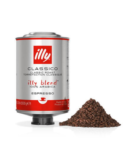illy Whole Beans Classico Coffee 1.5kg