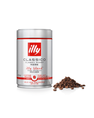 illy Whole Beans Classico Coffee 250g