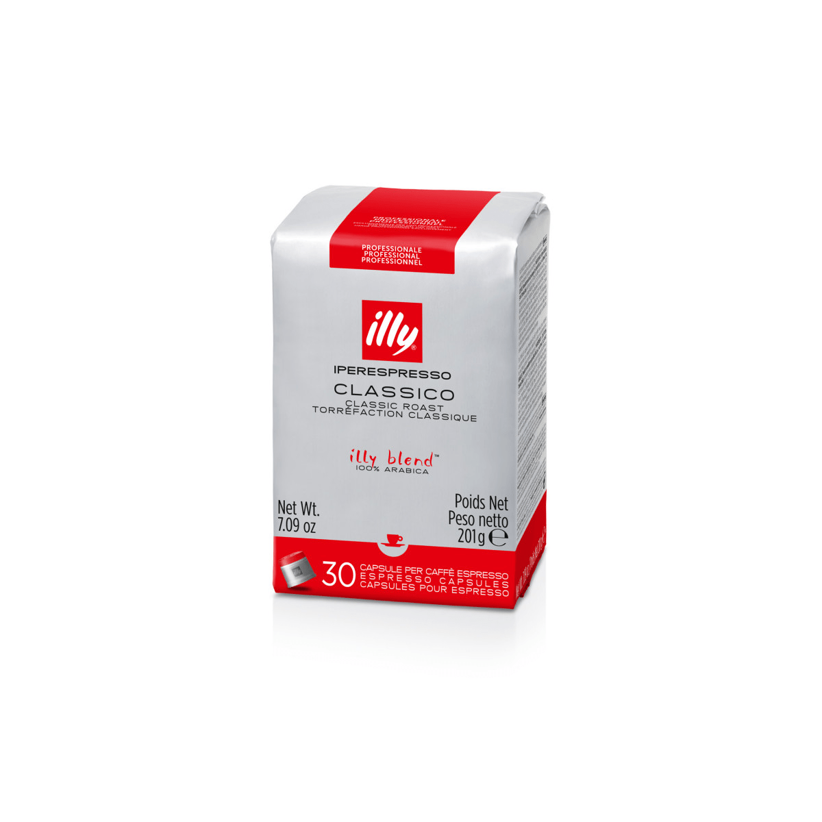 illy Classico Professional Capsules 30pcs - Al Roofoof Hotel Supplies &  Trading