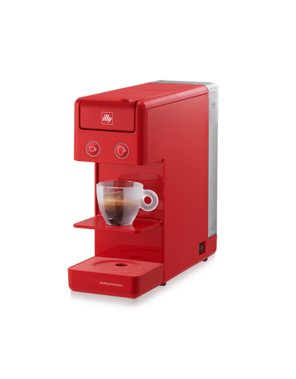 illy Y3.3 Coffee Machine - Red
